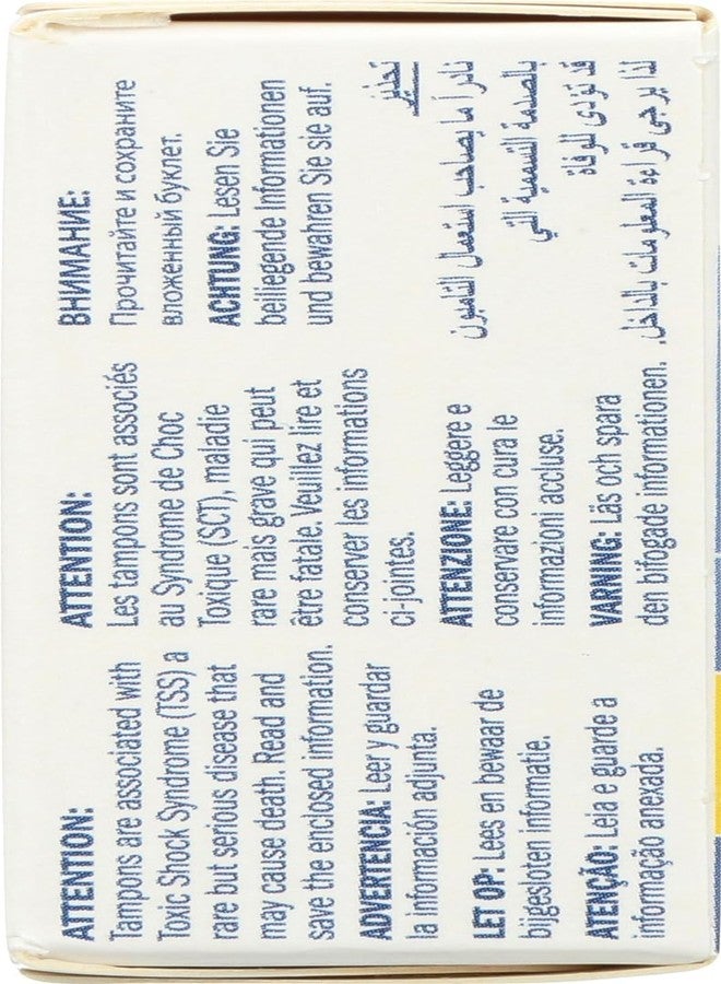 Natracare Tampon Regular Non Applicator, 10 ct - Image 3